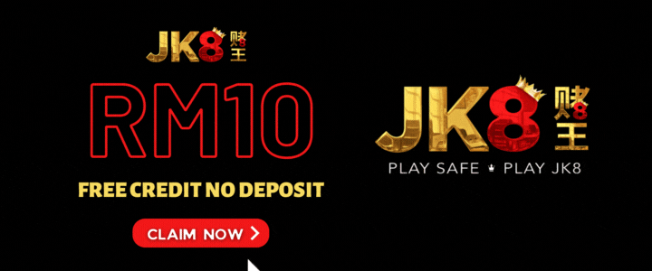 JK8Asia - Promotion Banner - RM10 Free Credit No Deposit JK8Asia - Promotion Banner - RM10 Free Credit No Deposit